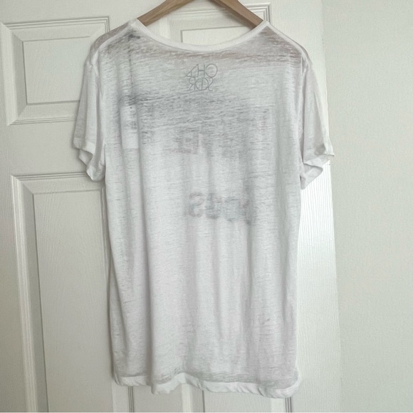 ‘Weekends. Coffee. & Dogs.’ Chaser Tee, size Large, NWT - Picture 4 of 7